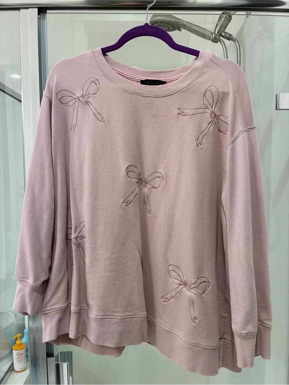 Lane + Delancey Dusty Pink Sweatshirt